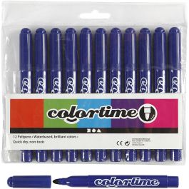 Colortime-pennor, spets 5 mm, mörkblå, 12 st./ 1 förp. [HOB-37355]