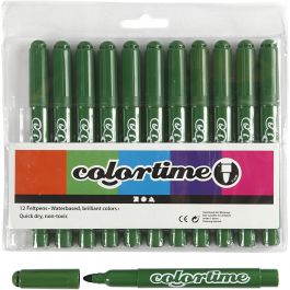Colortime-pennor, spets 5 mm, grangrön, 12 st./ 1 förp. [HOB-37359]