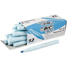 BIC Visa Color Tusch, spets 3 mm, ljusblå, 12 st./ 1 förp. [HOB-37456]