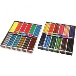 Colortime Färgpennor, kärna 4+5 mm, mixade färger, 288 st./ 1 förp. [HOB-38075]