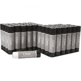 Clear Limstift, rund, 10 g, 48 st./ 1 förp. [HOB-39040]