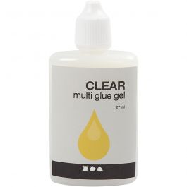  Clear - Multi Glue Gel, 27 ml, 1 bottle [HOB-39047]