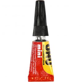 UHU sekundlim, 3x1 g/ 1 förp. [HOB-39072]