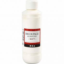 Decoupagelack, matt, 250ml/ 1 flaska [HOB-39202]