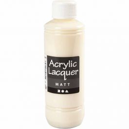 Akryllack, matt, 250 ml/ 1 flaska [HOB-39262]