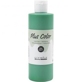 Plus Color Hobbyfärg, briljantgrön, 250 ml/ 1 flaska [HOB-39410]