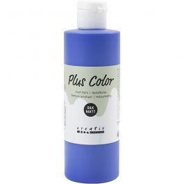 Plus Color Hobbyfärg, ultra marine, 250 ml/ 1 flaska [HOB-39445]