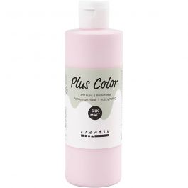 Plus Color Hobbyfärg, soft pink, 250 ml/ 1 flaska [HOB-39466]