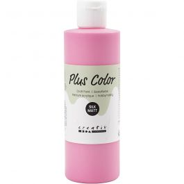 Plus Color Hobbyfärg, fuchsia, 250 ml/ 1 flaska [HOB-39467]