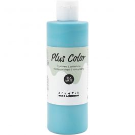 Plus Color Hobbyfärg, turkos, 250 ml/ 1 flaska [HOB-39472]