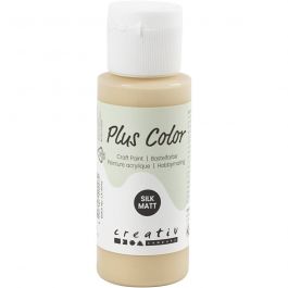 Plus Color Hobbyfärg, ivory beige, 60 ml/ 1 flaska [HOB-39605]