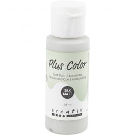 Plus Color Hobbyfärg, ljusgrå, 60 ml/ 1 flaska [HOB-39639]