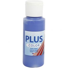 Plus Color Hobbyfärg, ultra marine, 60 ml/ 1 flaska [HOB-39645]