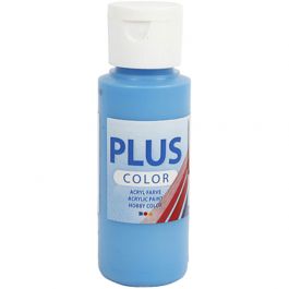 Plus Color Hobbyfärg, ocean blue, 60 ml/ 1 flaska [HOB-39647]