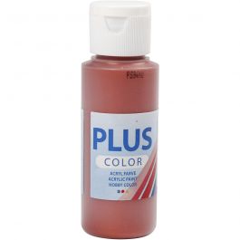 Plus Color Hobbyfärg, red copper, 60 ml/ 1 flaska [HOB-39649]