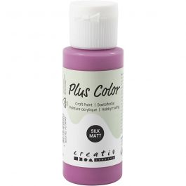 Plus Color Hobbyfärg, red plum, 60 ml/ 1 flaska [HOB-39680]