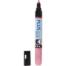 Plus Color Tusch, L: 14,5 cm, spets 1-2 mm, fuchsia, 5,5 ml, 1 st. [HOB-39867]