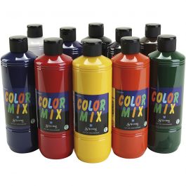 Greenspot Colormix, mixade färger, 10x500 ml/ 1 förp. [HOB-639095]