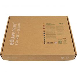 Edugreen Kraftiga Färgpennor, kärna 5 mm, mixade färger, 12x12 st./ 1 förp. [HOB-408144]