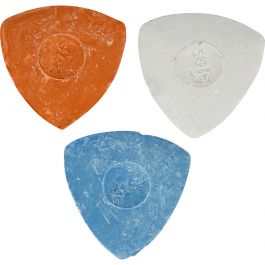 Skräddarkrita, Dia. 5,5 cm, blå, röd, vit, 3 st./ 1 förp. [HOB-41066]