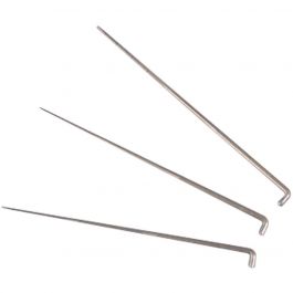 Filtnål, L: 7,5 cm, grov,fin,medium, 3 st./ 1 förp. [HOB-41244]