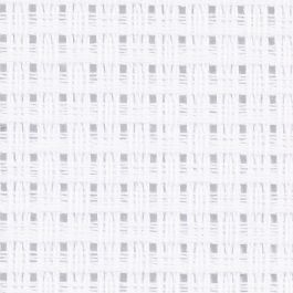Aida broderiväv, stl. 50x50 cm, 24 rutor per 10 cm, vit, 1 st. [HOB-412612]