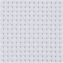 Aida broderiväv, stl. 50x50 cm, 35 rutor per 10 cm, vit, 1 st. [HOB-412622]