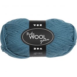 Babygarn, L: 172 M, petroleum, 50 g/ 1 nystan [HOB-41330]