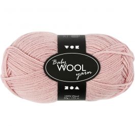 Babygarn, L: 172 M, dusty rose, 50 g/ 1 nystan [HOB-41351]