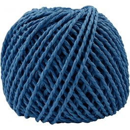 Paperyarn, tjocklek 2,5-3 mm, mörkblå, 150 g, 40 m/ 1 nystan [HOB-41730]