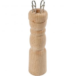 Påtdocka, H: 10,5 cm, Dia. 23 mm, 1 st. [HOB-42220]