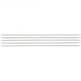 Strumpstickor, L: 20 cm, stl. 2,5 mm, 1 set [HOB-42238]