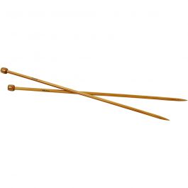 Stickor, L: 35 cm, stl. 6 mm, 1 par [HOB-42287]
