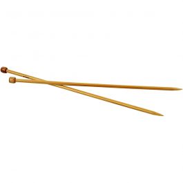Stickor, L: 35 cm, stl. 7 mm, 1 par [HOB-42289]