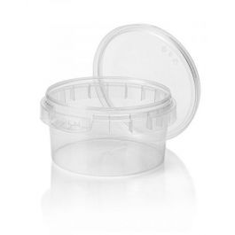 Tätningsburkar Ø 69x36,5mm rund PP transparent (1175 st) [RD-440030]