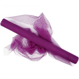 Tyll, B: 50 cm, lila, 5 m/ 1 rl. [HOB-44618]