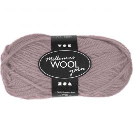 Melbourne ullgarn, L: 92 M, ljuslila, 50 g/ 1 nystan [HOB-44779]