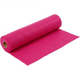Hobbyfilt, B: 45 cm, tjocklek 1,5 mm, 180-200 g, cerise, 5 m/ 1 rl. [HOB-45009]