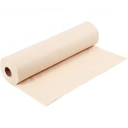Hobbyfilt, B: 45 cm, tjocklek 1,5 mm, 180-200 g, ivory, 5 m/ 1 rl. [HOB-45013]