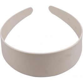 Diadem, B: 40 mm, vit, 20 st./ 1 förp. [HOB-47416]
