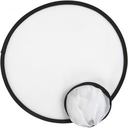 Frisbee, Dia. 25 cm, vit, 5 st./ 1 förp. [HOB-474311]