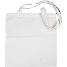 Textilkasse, stl. 38x42 cm, 130 g, vit, 1 st. [HOB-499000]