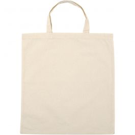 Textilkasse, stl. 38x42 cm, 145 g, ljusnatur, 5 st./ 1 förp. [HOB-49905]