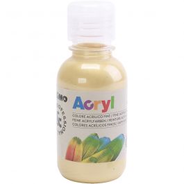 PRIMO lyxakrylfärg, guld, 125 ml/ 1 flaska [HOB-638389]