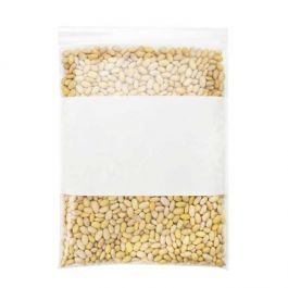 Blixtlåspåsar med Skrivfält 23x30,5cm PE 100 mikron (100 st) [4WE912]