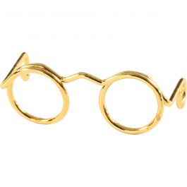 Glasögon, B: 25 mm, guld, 10st./ 1 förp. [HOB-500341]