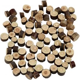 Trämix, Dia. 7-10 mm, tjocklek 4-5 mm, 230 g/ 1 förp. [HOB-502130]