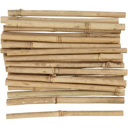 Bambupinnar, L: 20 cm, tjocklek 8-15 mm, 30 st./ 1 förp. [HOB-50234]