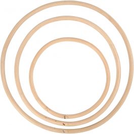 Bamburing, Dia. 15,3+20,3+25,5 cm, 3 st./ 1 set [HOB-50238]
