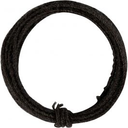 Jute Wire, tjocklek 2-4 mm, svart, 3 m/ 1 förp. [HOB-503493]